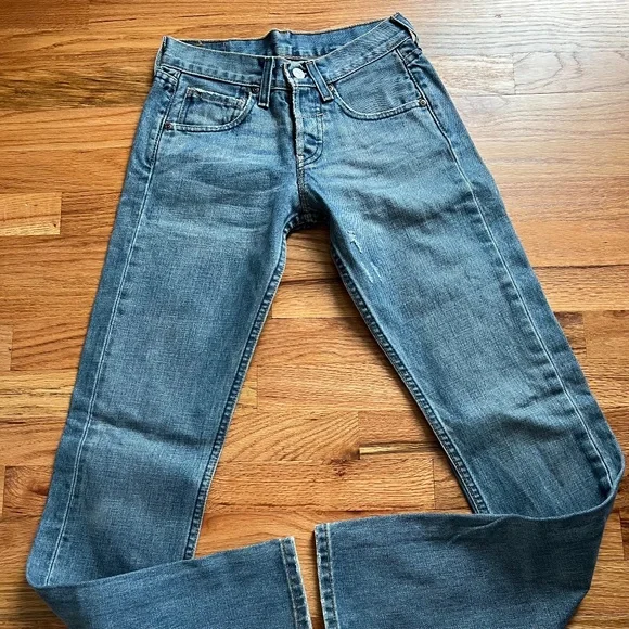 VTG Levi’s 502 buttonfly deadstock 100% cotton jeans Women 24x32 XS, NWOT USA! - Picture 1 of 14